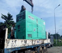 Lắp đặt máy phát điện 800kva cho khách sạn sisilia Đà nẵng